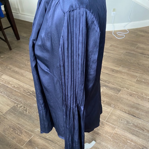 Ann Taylor Silk Pussy Bow Shirt - Picture 3 of 6